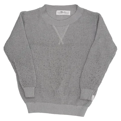 Strickpullover (Grau) von Lily and Rose Polyester, Viskose