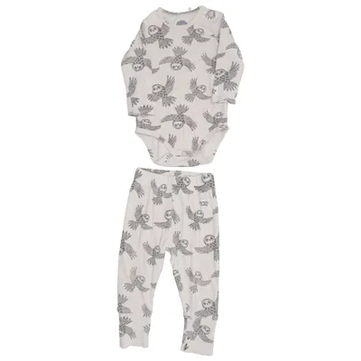 Ensemble (Beige) de Milly & Willy Coton, Élasthane