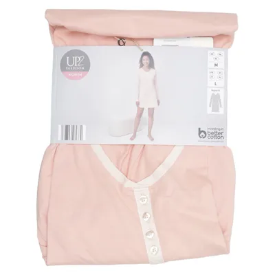 Nachtjapon (Roze) van Up2Fashion Katoen