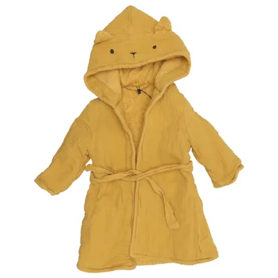 Peignoir (Jaune) de Vertbaudet Coton