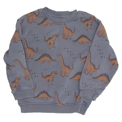 Sweatshirt (Grijs, Bruin) van Rikiki Katoen, Polyester