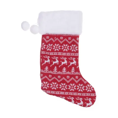 Christmas stocking (Red, White) from Plantagen
