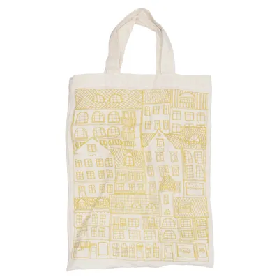 Canvas bag (Beige) from Søstrene Grene Cotton