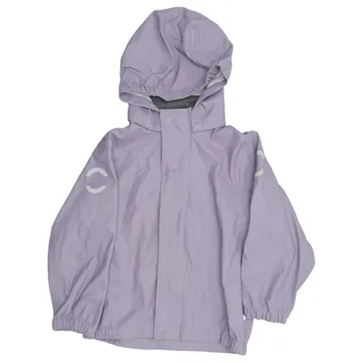 Veste imperméable (Violet) de Mikk-line Polyuréthane, Polyester recyclé