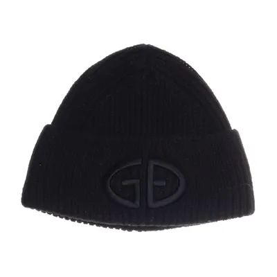 Beanie (Zwart) van Goldbergh Acryl, Polyester, Wol