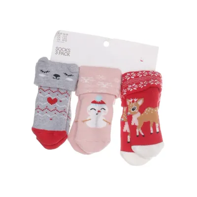 Sokken (Rood, Roze, Grijs) van H&M