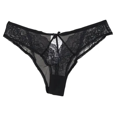 Panties (Black) from Hunkemöller Cotton, Elastane, Polyamide