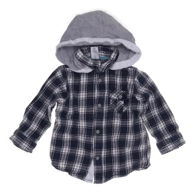 Huvtröja (Blå, Vit, Flerfärgad) från Baby Club Bomull, Viskos