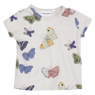 T-shirt (Beige, Multicolored) from Mini Rodini Elastane, Organic cotton