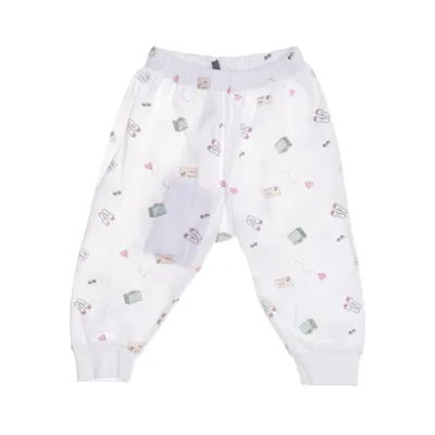 Pyjamasbyxor (Vit, Flerfärgad) från Livly Baby