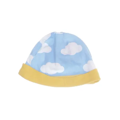 Beaniemössa (Blå, Vit, Gul) från Toby Tiger Ekologisk bomull