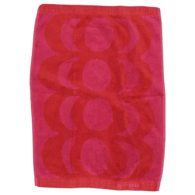 Handdoek (Rood, Roze) van Marimekko