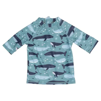 T-shirt de natation (Vert, Bleu) de MIX Élasthane, Polyester