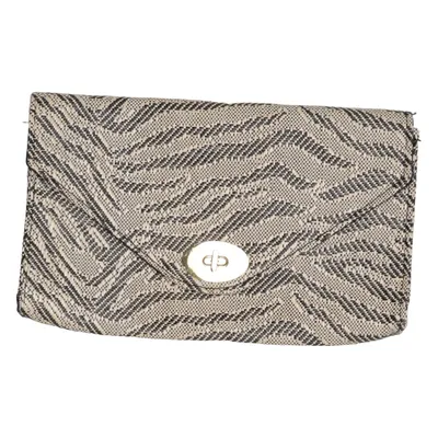 Clutchtaske (Beige, Sort) fra H&M Polyester