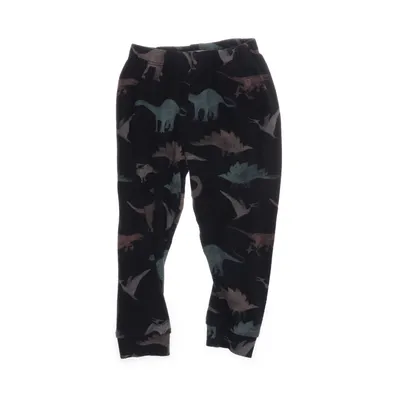 Pyjamasbukser (Sort, Flerfarvet) fra Feetje Elastan, Økologisk bomuld