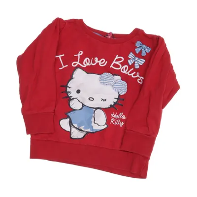 Collegetröja (Röd) från Hello Kitty
