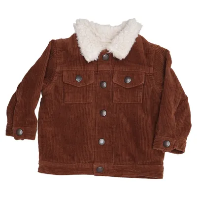 Jacka (Brun) från First Impressions Bomull, Polyester