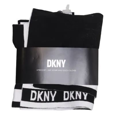 Accessory set (Sort, Hvid) fra DKNY Akryl, Polyamid, Polyester