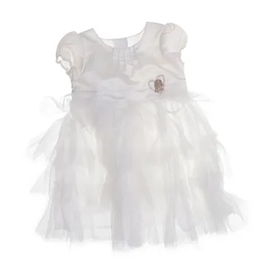 Flower girl dress (White) from Disney Store Cotton, Polyester