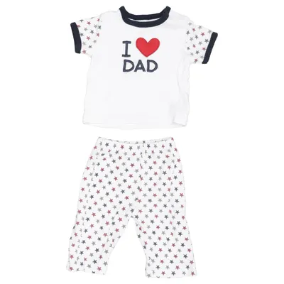 Set (White, Multicolored) from Juniors Cotton