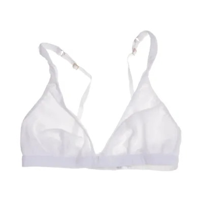 Soutien-gorge (Blanc) de Eberjey Coton, Élasthane