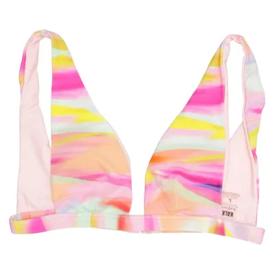 Bikini top (Pink, Multicolored) from Kalk Elastane, Polyamide