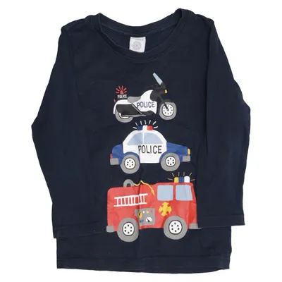 Long sleeve T-shirt (Blue, Multicolored) from Lindex Kids Cotton