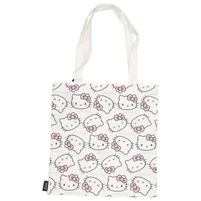 Canvas bag (Beige, Pink, Multicolored) from Cerda Cotton, Polyester