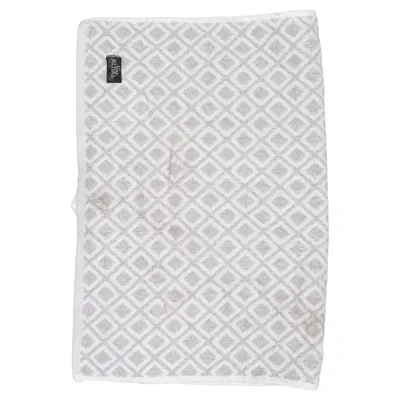 Towel (Gray, White) from Nina Royal Cotton