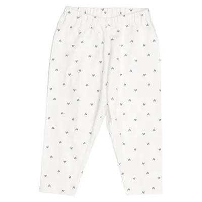 Pantalon (Blanc) de Uniqlo Baby Coton, Élasthane