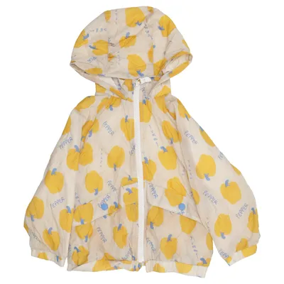 Jacket (Yellow, Beige, Multicolored) from Zara Polyester