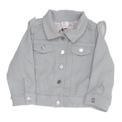 Spijkerjas (Groen) van H&M Katoen, Polyester, Elastaan