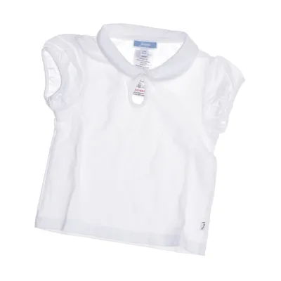 Poloshirt (Wit) van Jacadi Paris Katoen, Elastaan