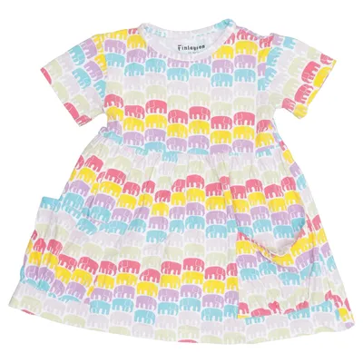 Robe (Multicolore) de Finlayson Coton, Élasthane