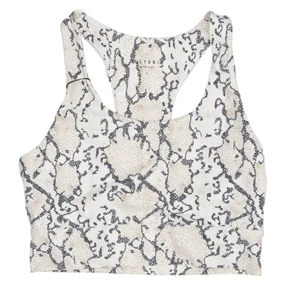 Sports bra (Beige, Black, White) from Allfenix Elastane, Polyester