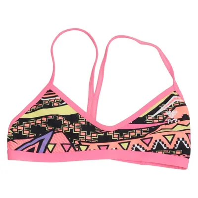 Sports bra (Pink, Multicolored) from TYR Polyester
