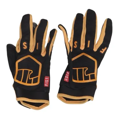 Trainingshandschoenen (Zwart, Oranje) van Fist Imitatieleer, Polyester