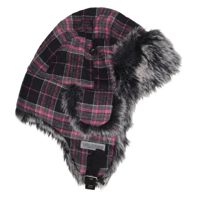 Trapper hat (Gray, Pink, Black) from Classic Riding Wear Acrylic, Polyester, Viscose