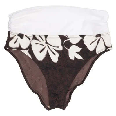Bikiniunderdel (Brun, Vit, Flerfärgad) från Gottex Elastan, Polyamid