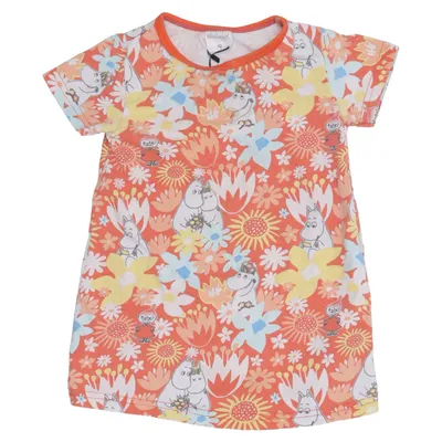 Dress (Orange, Multicolored) from Moomin by Martinex Cotton, Elastane