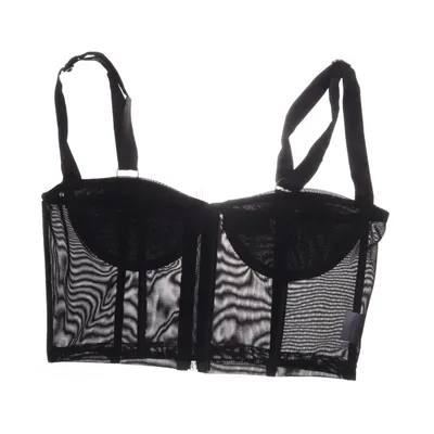 Bustier (Zwart) van White Fox Polyester