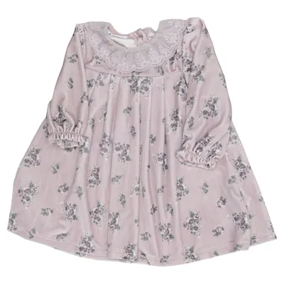 Dress (Purple, Multicolored) from MyWear Baby Elastane, Polyester