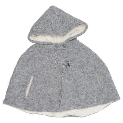 Cape (Gris, Blanc) de Zara Knitwear