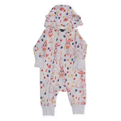 Barboteuse (Blanc, Multicolore) de Mini Rodini Coton