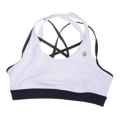 Sport-BH (Vit, Svart) från Workout Empire Elastan, Polyester