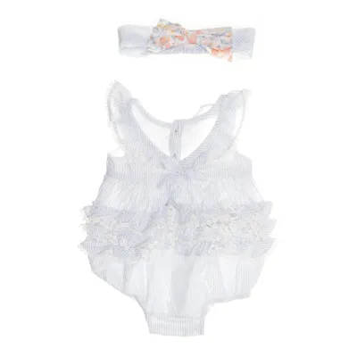 Body (Hvid, Flerfarvet) fra Tommy Bahama Bomuld, Metallfiber, Polyester