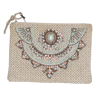 Sac pochette (Beige, Multicolore) de Star Mela