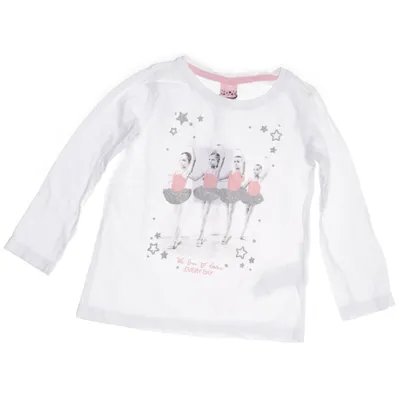 Lange mouwen shirt (Wit, Meerkleurig) van Kiki & Koko Katoen