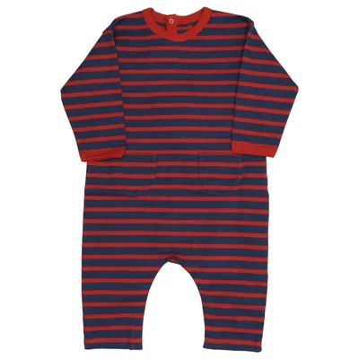 Sparkedragt (Blå, Rød) fra Petit Bateau Bomuld