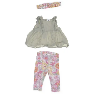 Set (Grön, Flerfärgad, Rosa) från H&M Bomull, Elastan